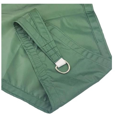 Telo Gazebo Impermeabile 2x5m Rettangolo Impermeabile Tenda Da Sole Vela Attività for Feste All'aperto Tettoia da Sole Tenda da Giardino Pergola Vela Solare Terrazza Copertura for Piscina(Blackish Gre