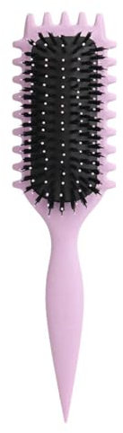 EIHI Curl Defining Brush,Brosse à Cheveux En Poils De Sanglier Brosse De Coiffage Pour Démêler,Mettre En Forme,Définir Les Boucles Pour Les Femmes Et Les Hommes