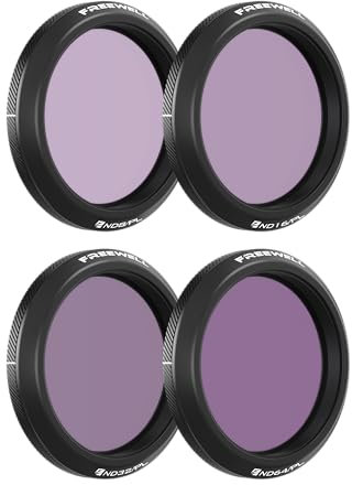 Freewell Filter Kompatibel mit Osmo Action 5 Pro/Action 4/Action 3 (Bright Day ND/PL Kit)