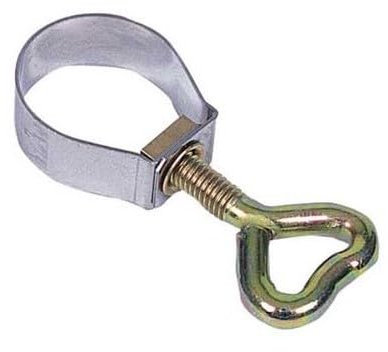 Collier de serrage à papillon - tube Ø 21-23 mm
