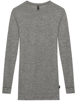 Dilling Herren Langarmshirt Merinowolle Baselayer Unterwäsche Slimfit temperaturregulierend atmungsaktiv