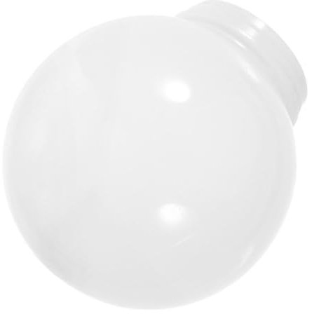 CONGARTENO Acryl Ball Lampenschirm Ersatz Für Straßenlaternenabdeckung Runder Schatten Für Außenbereich Und Zuhause Mit Sanftem Licht