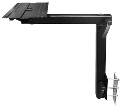 Moonbox Tischbein Tischfuß Tischhalterung Tischgestell RV Wohnmobil Yacht Camper Boot Halterung 360 ° drehbar Wohnwagen Schwarz