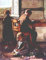 XcBAIHOUD Berühmte Gemälde Moderne Wandbild Kunstdruck Wand Dekoration die Geschwister von Lesser Ury Wandposter Kunstdruck für Wohnzimmerdekoration 60x90cm