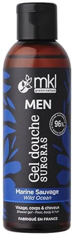 MKL Green Nature Men Gel Douche Surgras Marine Sauvage 100 ml