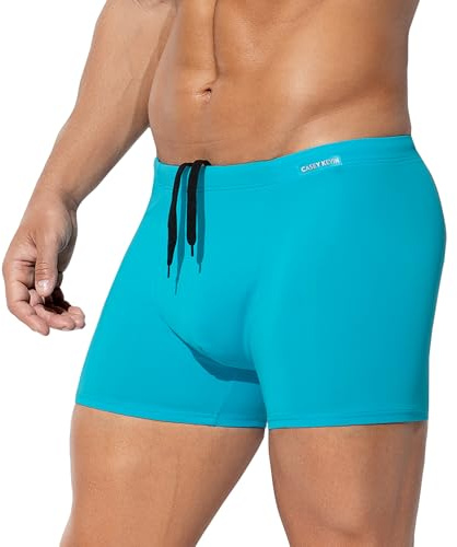 Casey Kevin Bañador Hombre Secado Rápido | Bañadores de Natación Pantalones Cortos de Baño para Hombres Shorts