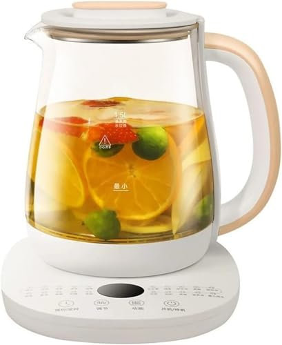 Multifunctional Glass Electric Kettle with Temperature Control – 1.8L Health Pot with Touch Screen, Variable Temp, Keep Warm, Smart Reservation, Tea Filter