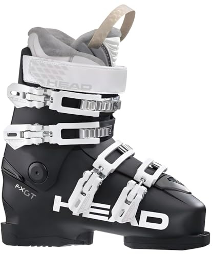 HEAD FX GT W Skischuhe Damen - MP26.5 EU41.5 - All-Mountain Skistiefel mit Flex 50 - breite Passform & Komfort-Innenschuh - für fortgeschrittene bis Gute Fahrer | mit bequemer Passform für hohen Rist, Supermacro-Schnalle & leichtem Einstieg ideal für komfortorientierte Skifahrerinnen.