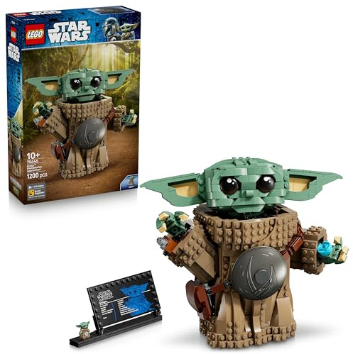 LEGO Star Wars 75446 Grogu (Lehrling des Mandalorianers) - Spielfigur Modellbau mit Beskar-Rüstung als DIY Deko - Geschenk für Jungen und Mädchen ab 10 Jahren sowie Filmfans