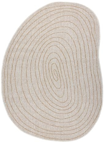 rugsx Organic 2743 Sisalteppich Ecru/Natur Outdoor & Indoor 160x220 cm