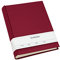 Semikolon 351024 Foto-Album Classic Large - 24,5 x 30,5 cm - 130 Seiten cremefarben, für 260 Fotos - burgundy dunkel-rot