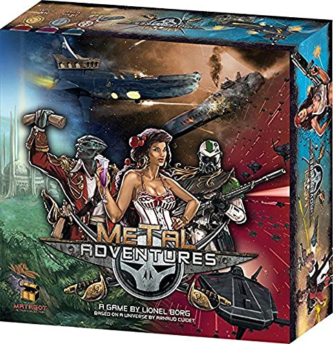 Matagot SAS MATSMET1 - Brettspiel Metal Adventures