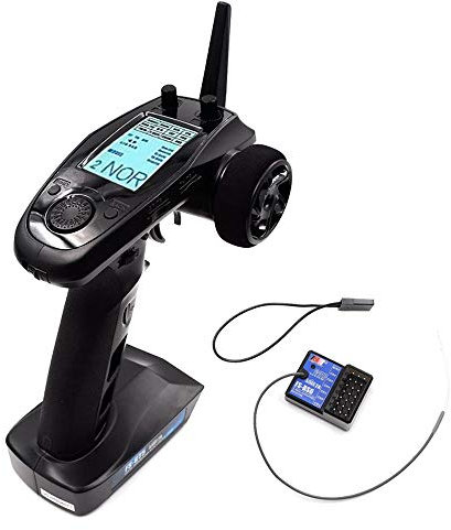 Flysky FS-GT5 6CH AFHDS RC Transmitter w/ FS-BS6 Receiver for RC Car Boat