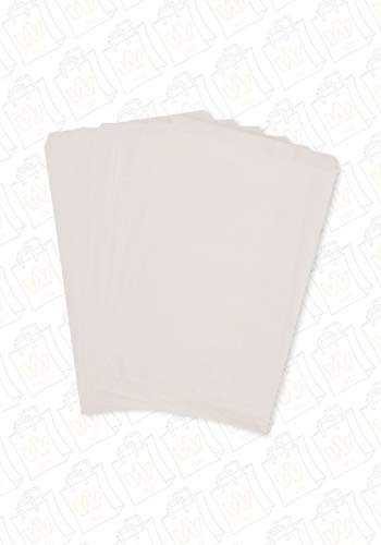 Papierflachbeutel 12x18cm weiß, Konfektionsflachbeutel, Postkartentüte, Schmucktüte, Briefmarkentüte, Blumensamentüte, Bonbontüte ManufacturerPartNumber 200 Stück