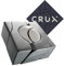Hanayama Cast Marble Puzzle - Level 5 of 6 - Difficult Puzzle - Includes Crux Sticker