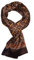 UK_Stone 100% Seide Paisley Blumen Halstuch Herren Schal (Paisley # 4 Kaffee)