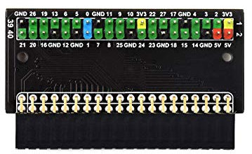 Waveshare GPIO Header Adapter, for Raspberry Pi 400 Interface Extension