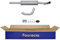HELLA 8LC 366 025-951 Mittelschalldämpfer - Easy2Fit® Kit - mitte - zweiteilig - Set mit Anbauteilen - für u.a. VW LUPO I