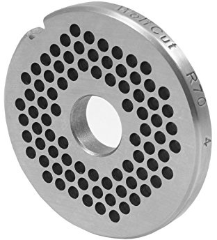 Wolfcut Lochscheiben kompatibel mit FEUMA TW-R70 Fleischwölfe Werkzeugstahl (4,0 mm)