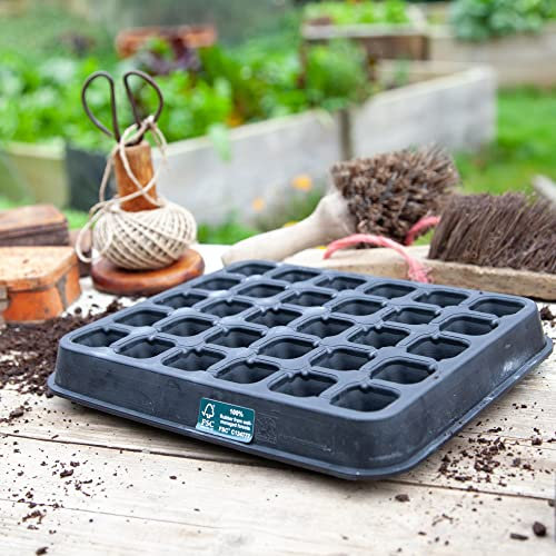 Wildlife World Fair Trade Plastic Free Gardening - 30 Cell Natural Rubber Seed Tray