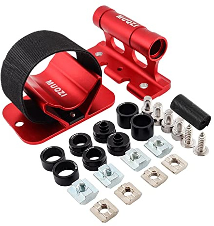 Fancyes Bike Fork Mount Car Roof Rack Support Bike Stand Aluminum Alloy Accessories Quick Release Thru Axle Carrier Bicycle Front Fork Fixed Clip, Red