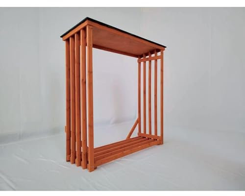 abri Range buche Bois 140x50 H:143cm