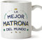 MUGFFINS Tazas para MATRONA mujer - En Español - Mejor del Mundo - 11 oz / 330 ml - Regalo original y divertido