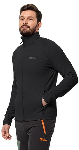 Jack Wolfskin Herren Baiselberg Fz M Fleece-Jacke, Schwarz, 3XL EU