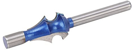 Gonetre Upcut Spiral Flush Trim Router Bit 1/4 Zoll Schaft Spiral Schaftfräser Bit 1/4xr4 Upcut Spiral Flush Trim Router Fräser Steady Rotation 1/4 Zoll Schaft Holzbearbeitung