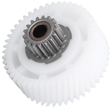 Wifehelper Durable Stainless Steel and Plastic Meat Grinder Gear, Compatible with Various Meat Grinders and Sausage Stuffers, Easy to Install and Clean