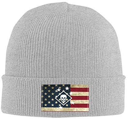 874 Beanie Strickmütze, Marine-Raider Atmungsaktivem Wintermütze Mehrweg Winter Beanie Mütze Unisex Für Winter Skating Geschenke