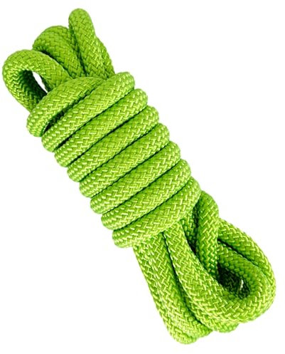 12MM Cuerda de poliéster Alta tenacidad. 5M. Verde Flúor