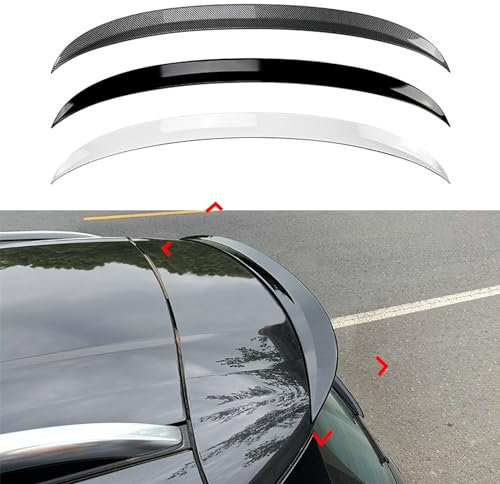 Auto Heckspoiler Spoiler für Mercedes Benz GLC Class X254 2023+, Heck Kofferraum Dachspoiler Flügel Dauerhaft Schwanz Dekoration Zubehör,Carbon Fiber Look