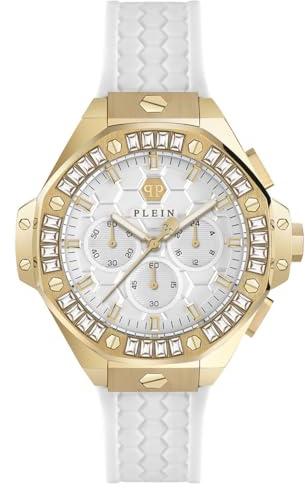 Philipp Plein Unisex Chronograph Quarz Armbanduhr Plein Chrono Royal