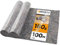 Hinrichs Malervlies 2x50m Rolle 180g/m² - Maler-Abdeckvlies mit Anti-Rutsch Beschichtung - Abdeckfliesse für Boden - Allzweckvlies als Schutz für Boden, Treppen & Möbel bei Renovierung & Umzug
