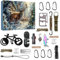 Survival Kit Adventskalender Herren | 24 Tage Weihnachts-Countdown-Survival-Kit-Adventskalender | Survival Tools Weihnachts-Adventskalender 2024 für erwachsene Teenager-Outdoor-Enthusiasten