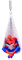 Addobbo Albero Di Natale Disney Marvel Spiderman Ragnatela 3D - Varzi il Natale dal 1956