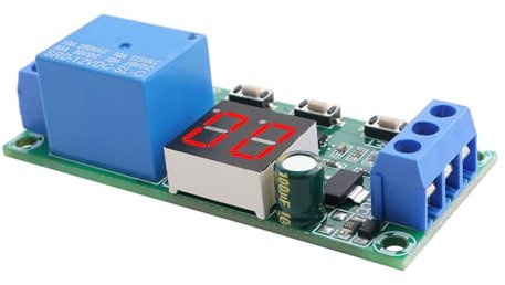 Create idea Módulo de Control de relé de retardo de Temporizador de Ciclo LED Digital de 12 V para Equipos operados por Temporizador Robots Desarrollo de Productos Inteligentes Desarrollo de PLC