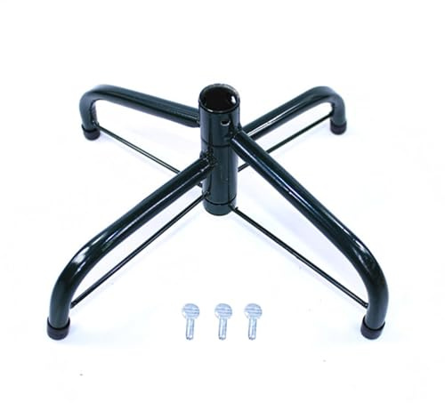 Vuggdt Weihnachtsbaumständer | 40/50 cm Baumhalter Basis mit Schrauben | Metall-Baumständer Halter | Faltbare Weihnachtsbaumhalterung | Ersatz für künstliche Baumhalterung