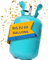 Ballongas [für 50 Luftballons]– Helium Balloon Gas für bis zu [50 Luftballons] – Ballongas - Helium Gasflasche XXL inkl. STAHLMANN ® Informationsblatt