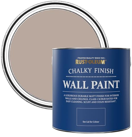 Rust-Oleum Wall and Ceiling Paint in a Chalky Matt Finish - Oatfield 2.5L