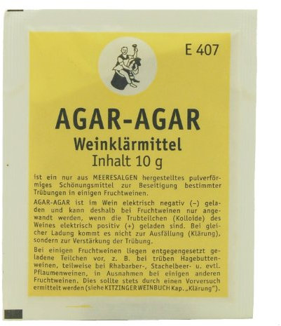 Kitzinger AGAR-AGAR Weinklärmittel 10g