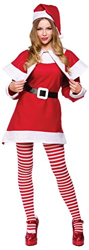 Wicked Costumes Womens Mrs Santa Claus Fancy Dress Costume - One Size