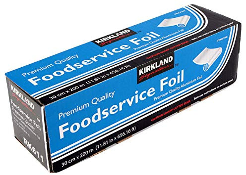 Kirkland Signature Foodservice Foil - Premium Quality Aluminium Foil 30cm x 200 metres