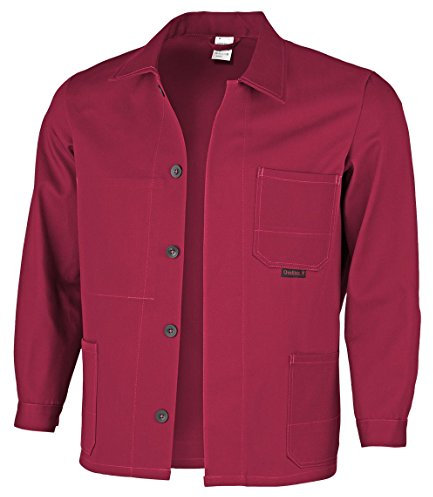 Qualitex - Arbeitsjacke Favorit BW 320, ROT, 48