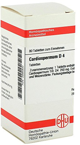 CARDIOSPERMUM D 4 Tabletten 80 St