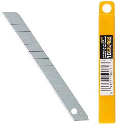 Etui de 10 lames de cutter 9mm ASB-10 OLFA
