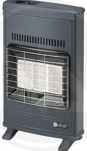 STUFA A GAS METANO A INFRAROSSI VENTILATA