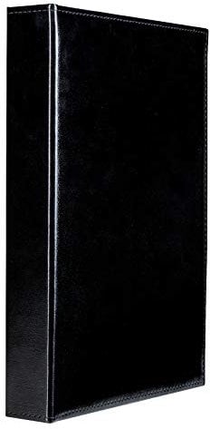 Leuchtturm 345089 Banknotenalbum Bills | Sammelalbum für bis zu 300 Banknoten | Inkl. 100 säure- und weichmacherfreie Hüllen | schwarz