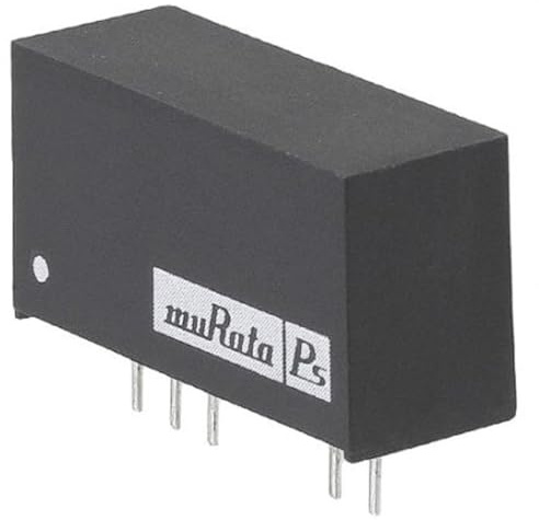 MURATA POWER SOLUTIONS NCS1S1212SC Isolated Board Mount DC/DC Converter, SIP, Fixed, Through Hole, 1 W, 12 V, 83 mA (1 piece)